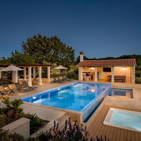 别墅 Terrarossa - Luxury Istrian Near Porec Kaštelir